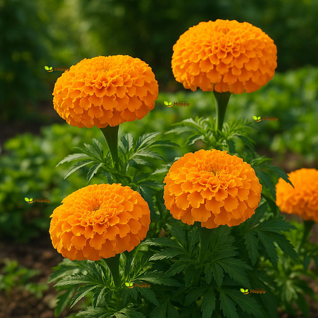 African marigold 'Sierra orange' - 300 seeds (Tagetes erecta)