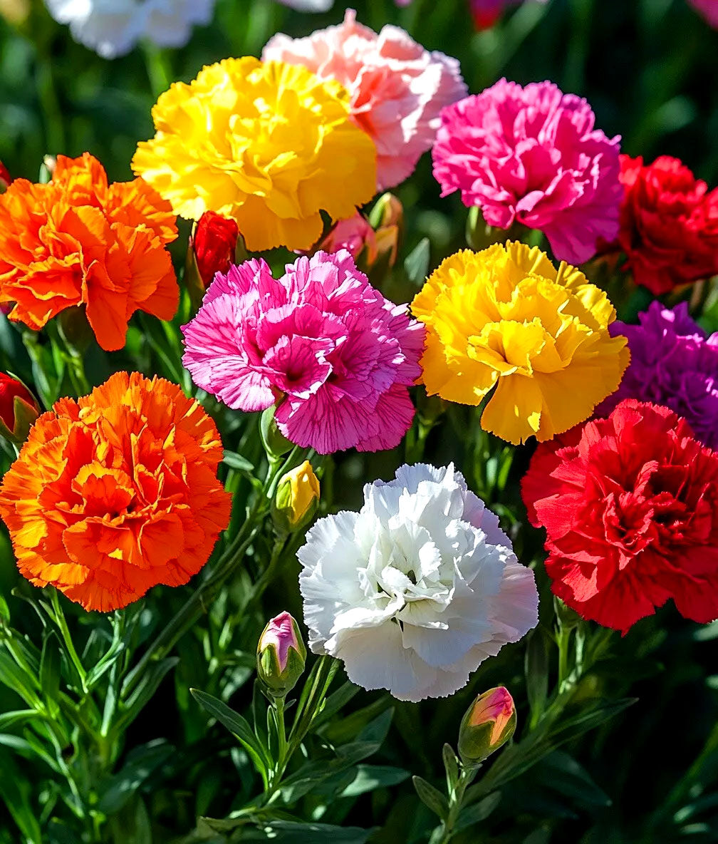 Carnation Mix 'Chabaud' - 300 seeds (Dianthus caryophyllus)