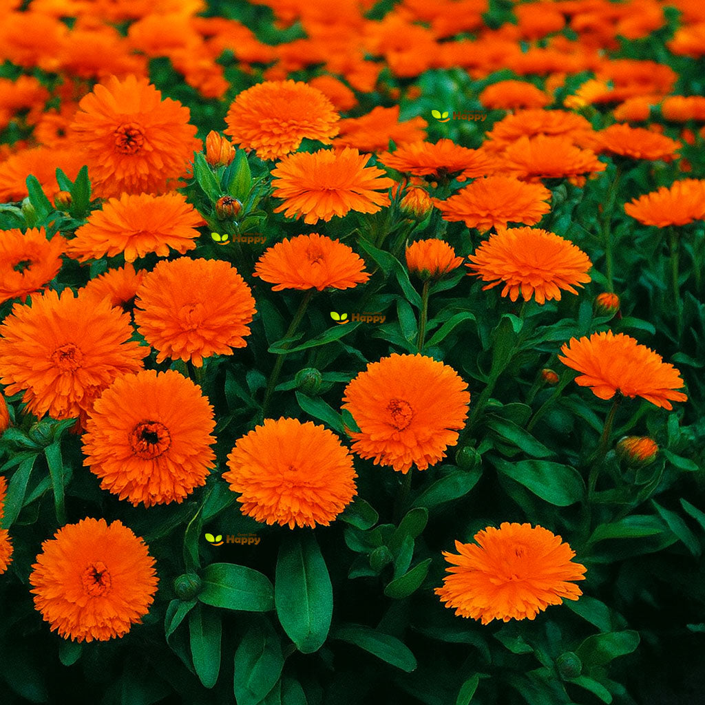 Pot Marigold Geisha Girl - 150 seeds (Calendula officinalis)