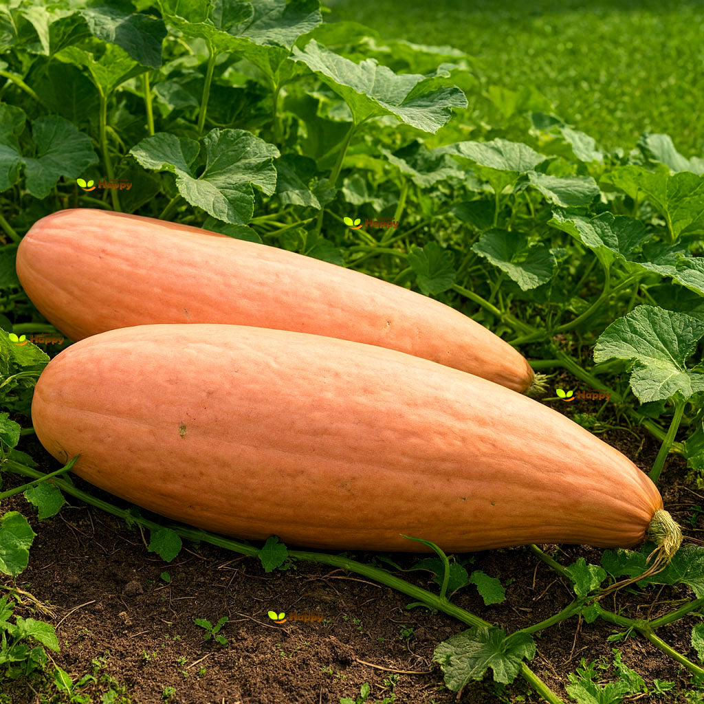 Squash Pink Banana Jumbo - 10 Seeds (Cucurbita maxima) Heirloom