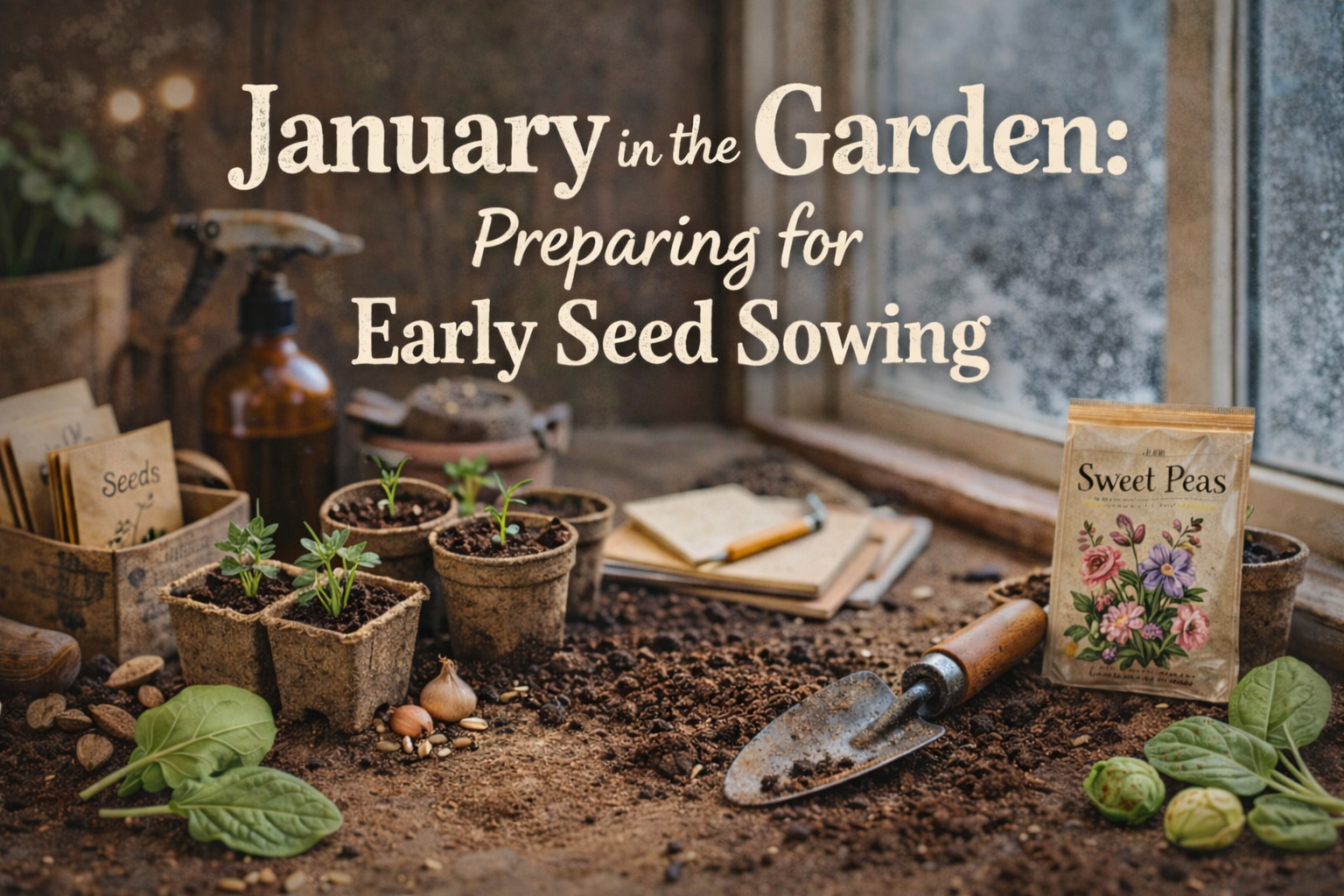 January in the Garden: Preparing for Early Seed Sowing (UK Guide)