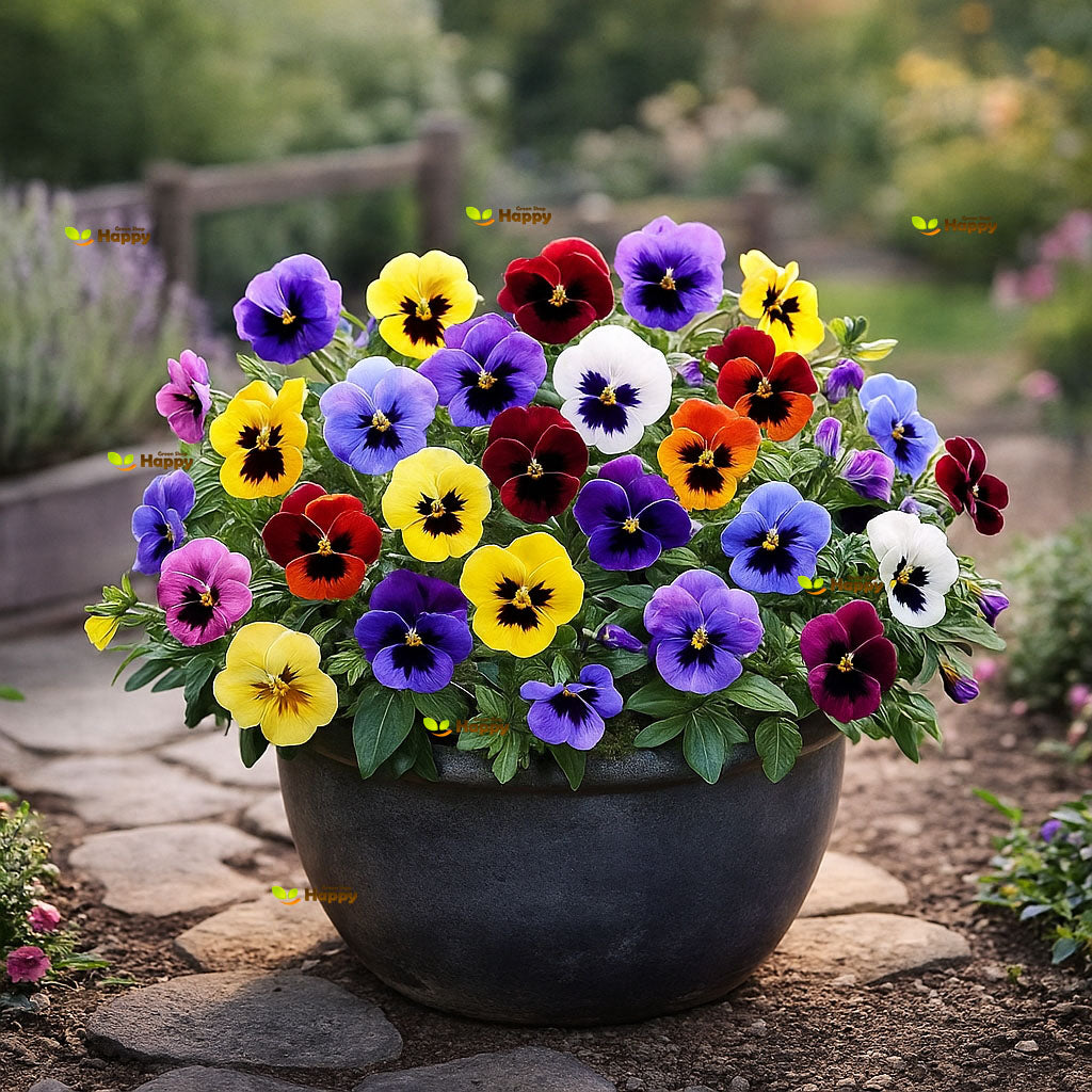 Pansy 'Tempo' – 150 Seeds (Viola wittrockiana)