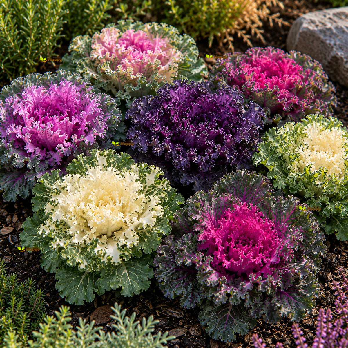 Ornamental Kale - 80 seeds (Brassica oleracea)