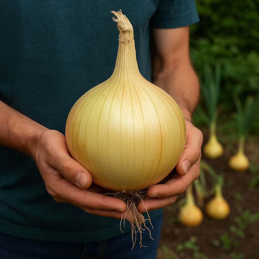 Onion Ailsa Craig Seeds - 200 seeds (Allium Cepa) Heirloom