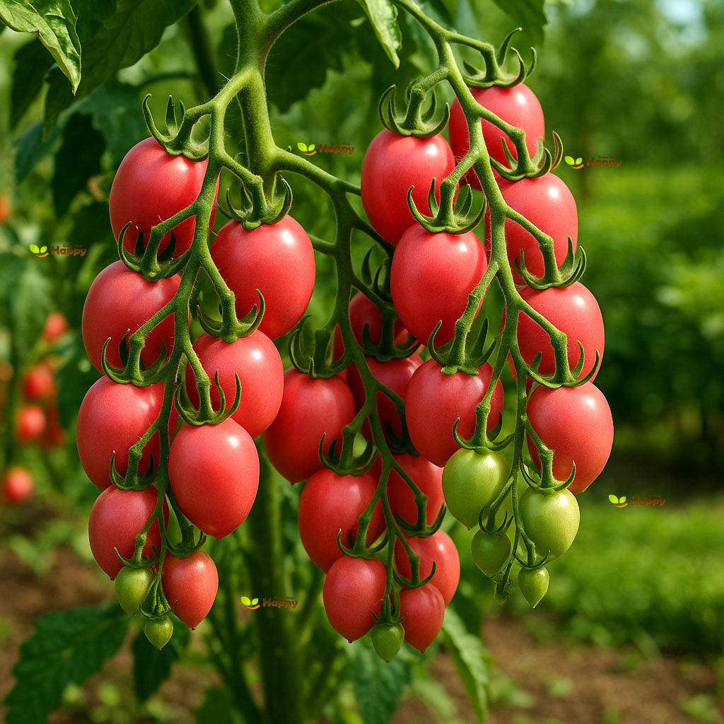 Pink Thai Egg Tomato - 30 seeds (Solanum lycopersicum)