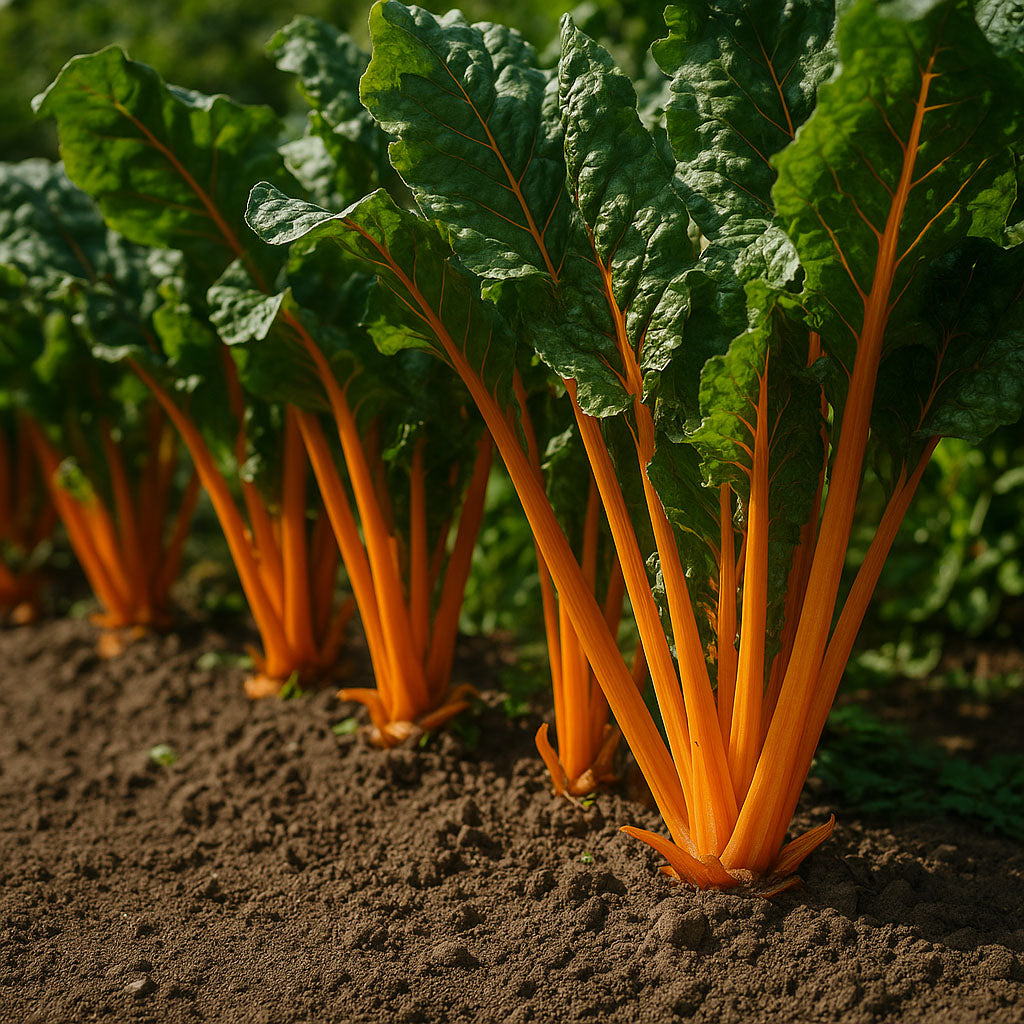 Swiss Chard ‘Orange glory’ - 180 Seeds (Beta vulgaris)