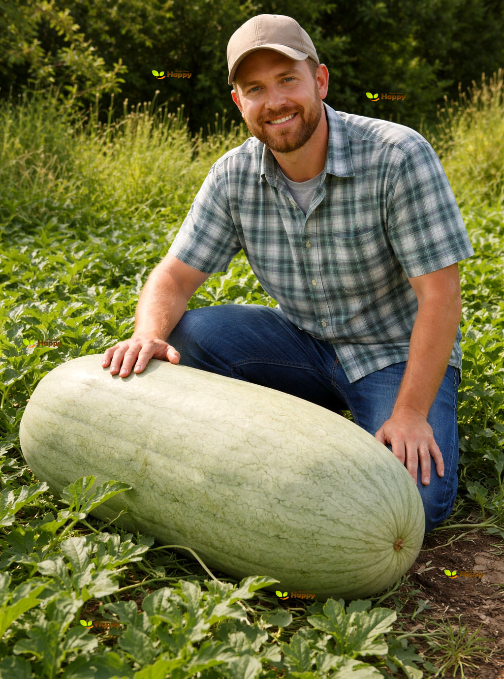 Watermelon ‘Charleston Gray’ - 20 Seeds (Citrullus lanatus)