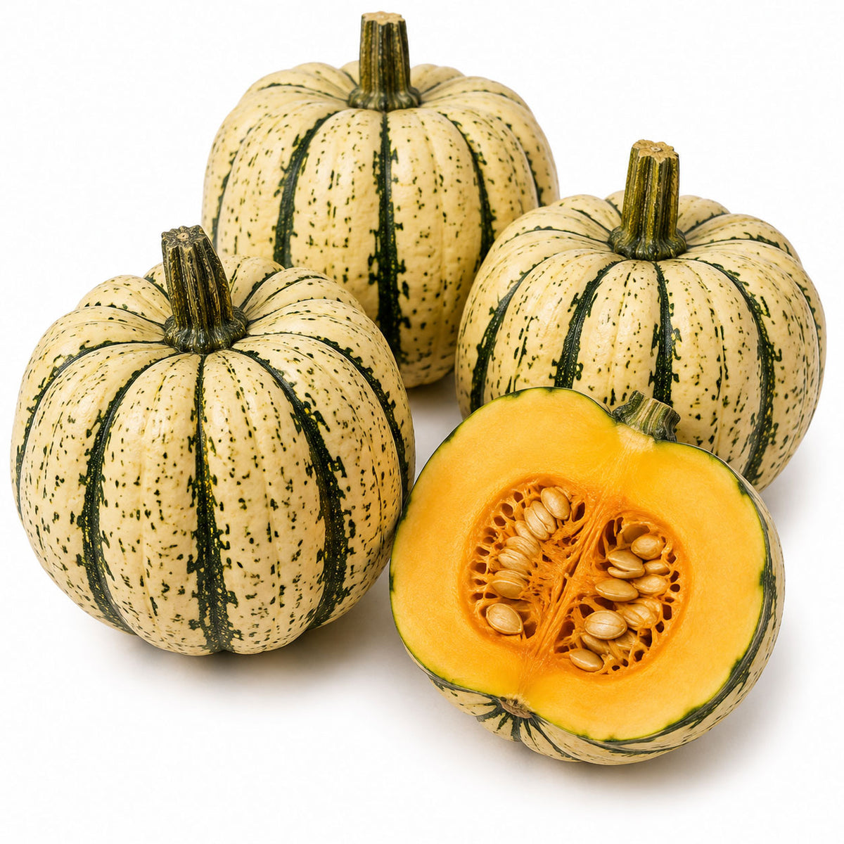 Sweet Dumpling Squash Seeds | Cucurbita maxima Winter Squash Sweet Nutty